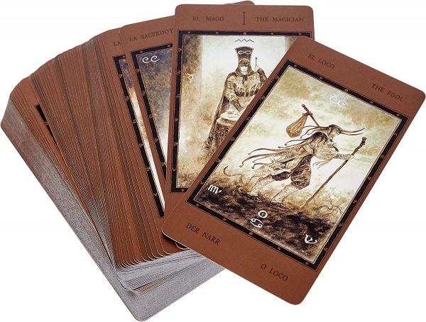 THE LABYRINTH TAROT-LUIS ROYO-KEY PLAYING CARDS - immagine 2
