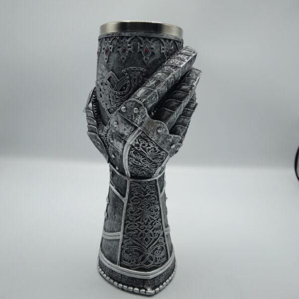 CALICE GAUNTEL GOBLET -  CALICE CON MANO/GUANTO MEDIOEVALE - immagine 2