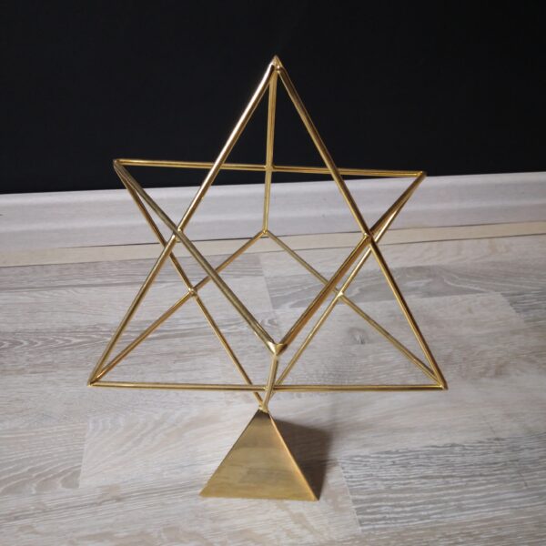 MERKABA IN OTTONE CM 20