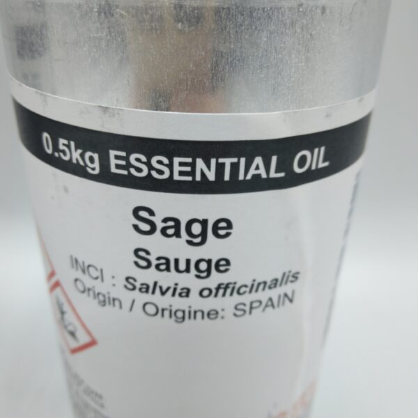 SALVIA (SALVIA OFFICINALIS)-OLIO ESSENZIALE - immagine 2