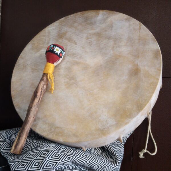 TAMBURO SCIAMANICO 45 CM + CUSTODIA ARTIGIANALE