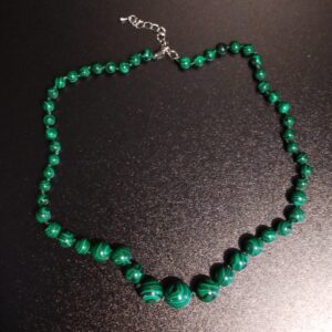 COLLANA GIROCOLLO MALACHITE