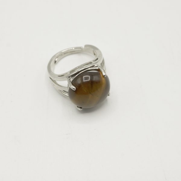 ANELLO REGOLABILE CON PIETRA - immagine 4