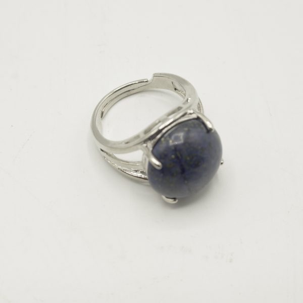 ANELLO REGOLABILE CON PIETRA - immagine 2