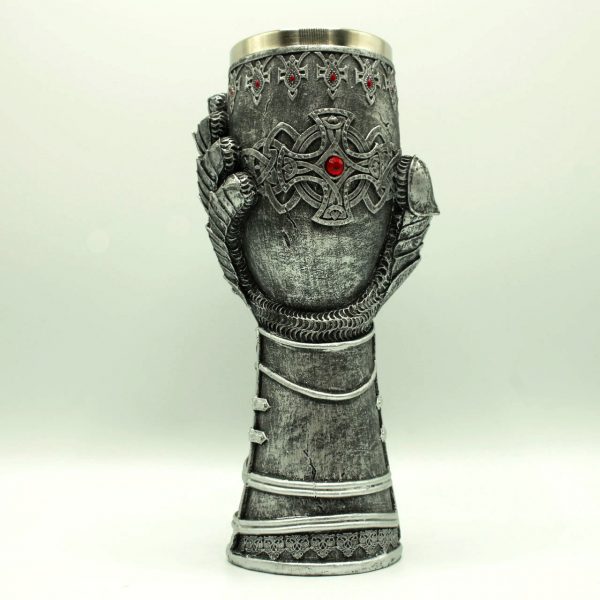 CALICE GAUNTEL GOBLET -  CALICE CON MANO/GUANTO MEDIOEVALE