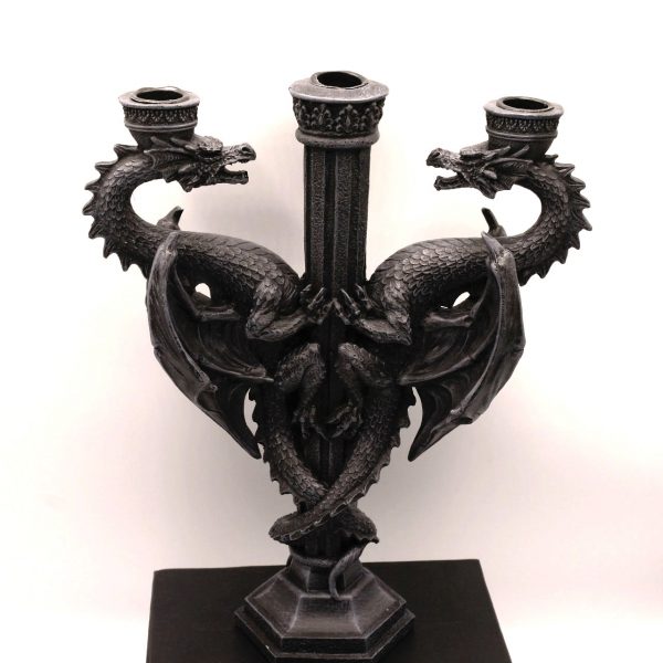 CANDELABRO CON DRAGHI-CM 29