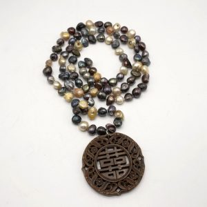 COLLANA IN PERLE D'ACQUA