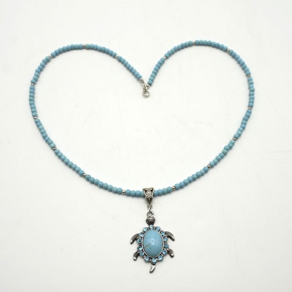COLLANA CON TURCHESI E ZIRCONI