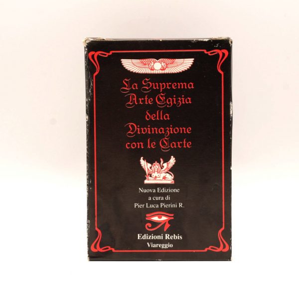 LA SUPREMA ARTE EGIZIA DELLA DIVINAZIONE CON LE CARTE - EDIZIONI REBIS