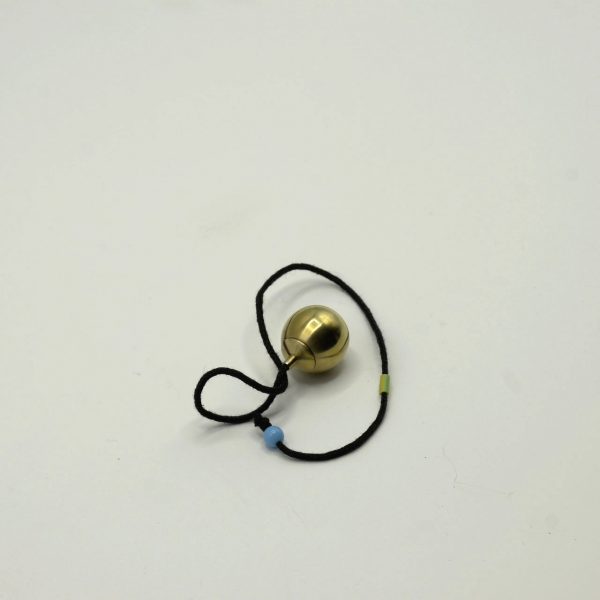 PENDOLO SFERICO IN OTTONE - 2CM