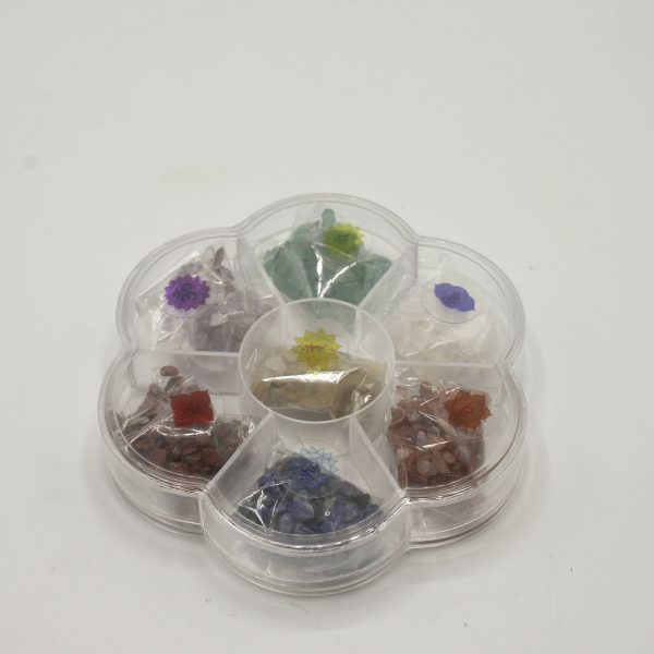 SET PIETRE FIORE CHAKRA