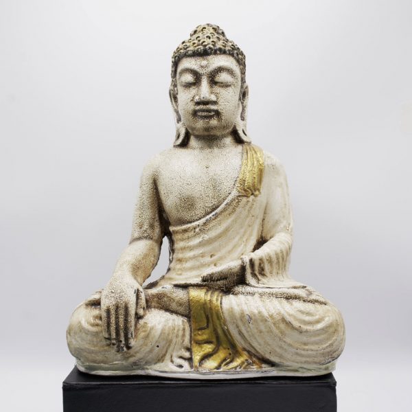 STATUA BUDDHA (CHIARO) - 25 CM