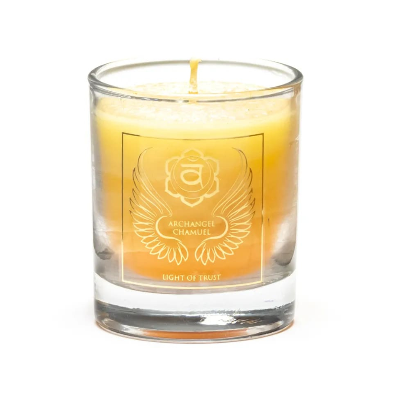 CANDELA PROFUMATA ARCANGELO CHAMUEL-2 CHAKRA - immagine 2