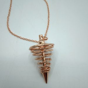 COLLANA PENDOLO FACILE A SPIRALE