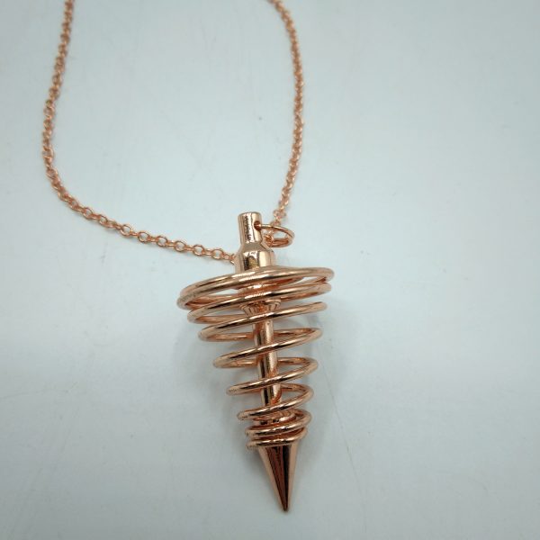 COLLANA PENDOLO FACILE A SPIRALE