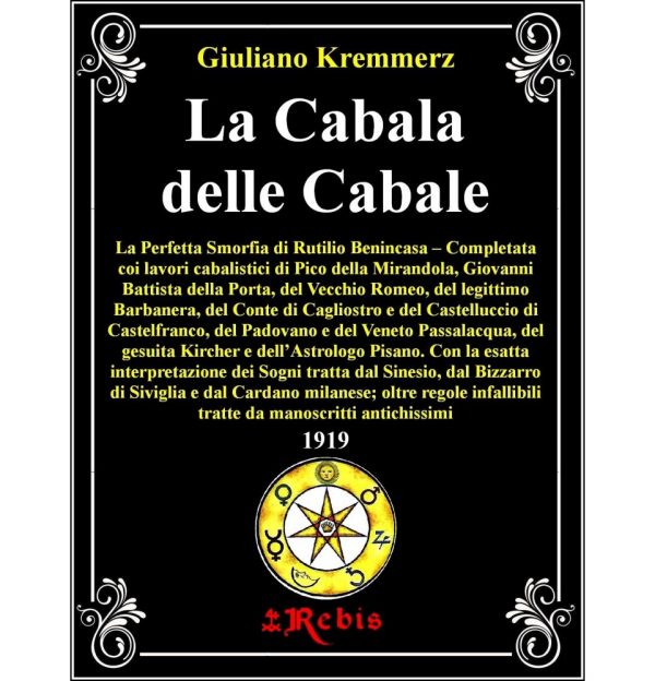 LA CABALA DELLE CABALE - EDIZIONI REBIS