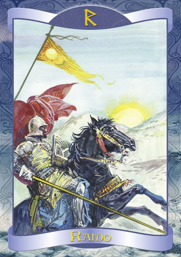 RUNES-ORACLE CARDS - LO SCARABEO - immagine 2
