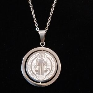 COLLANA - SIGILLO DI SAN BENEDETTO (DOUBLE-FACE)