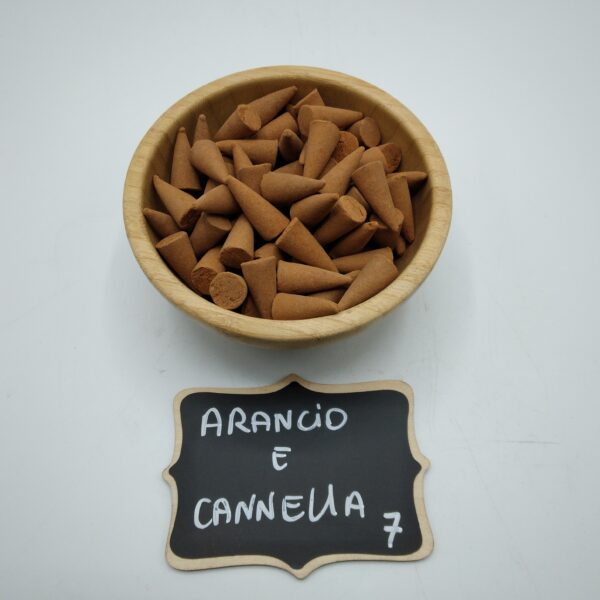 INCENSO CONI - ARANCIO E CANNELLA