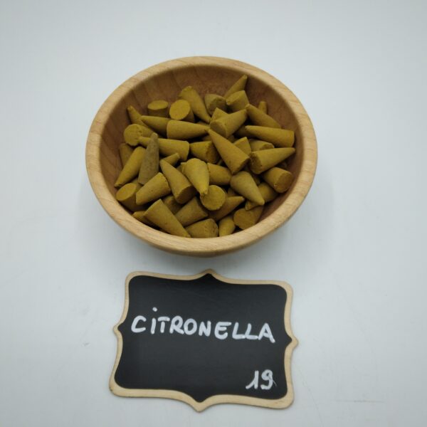 INCENSO CONI - CITRONELLA
