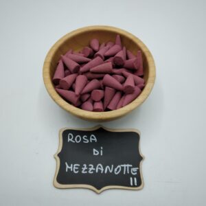 INCENSO CONI - ROSA DI MEZZANOTTE