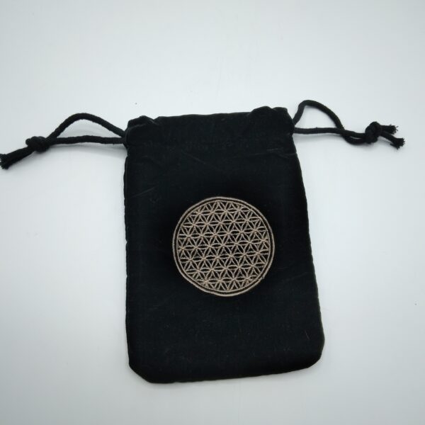 TAROT BAG - PORTA TAROCCHI CON FIORE DELLA VITA
