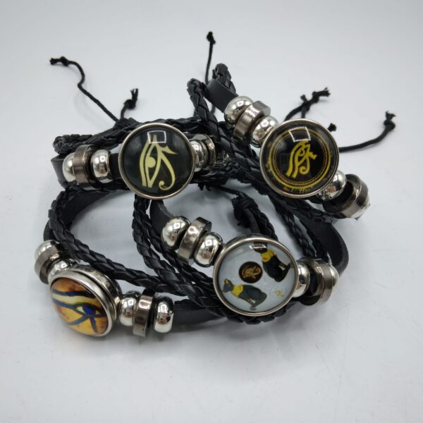 BRACCIALI UNISEX-OCCHIO DI HORUS-DEA BASTET