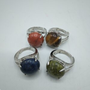 ANELLO REGOLABILE CON PIETRA