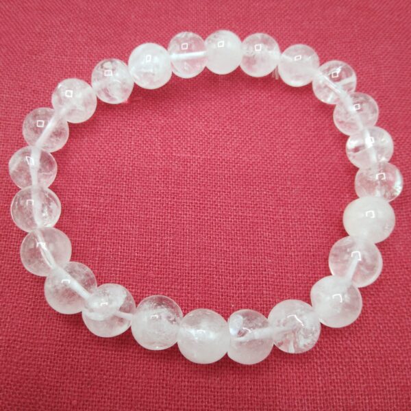 BRACCIALE CON PERLE IN PIETRA - immagine 3