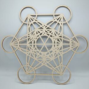 CUBO DI METATRON IN LEGNO