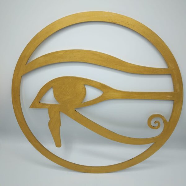 OCCHIO DI HORUS IN LEGNO-CM 40 - immagine 2