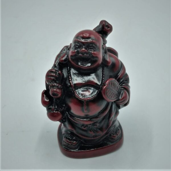 STATUETTE BUDDHA IN POLYSTONE - immagine 5