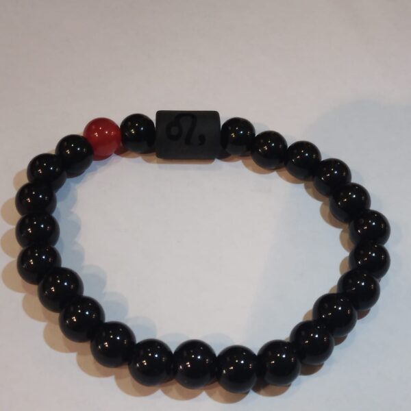 BRACCIALE IN OSSIDIANA-SEGNI ZODIACALI - immagine 6