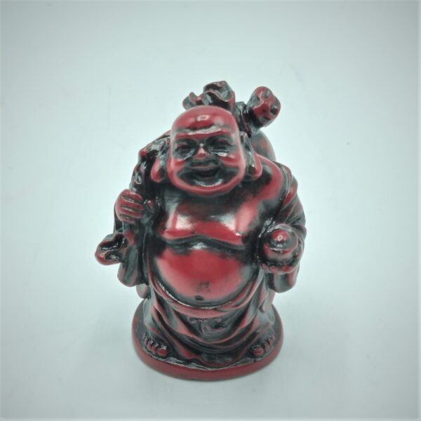 STATUETTE BUDDHA IN POLYSTONE - immagine 3