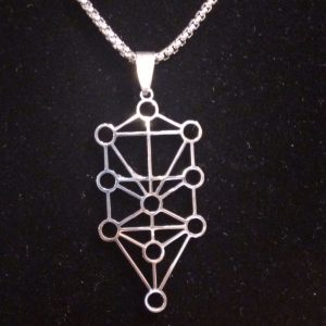 COLLANA CON ALBERO DELLA VITA-CABALA