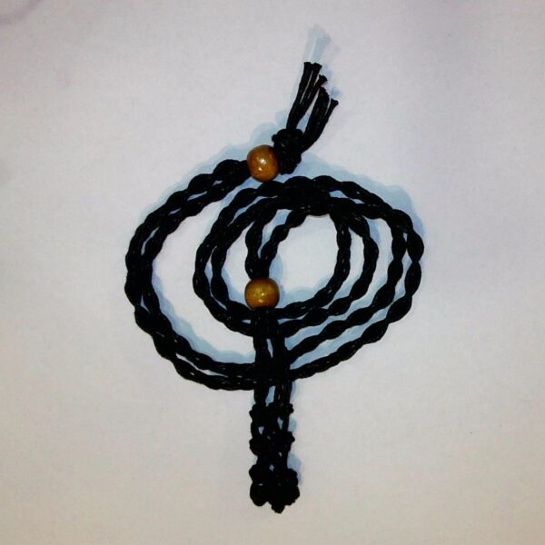 MACRAME' IN TESSUTO NERO