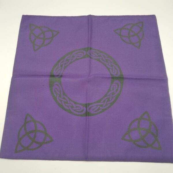 PANNO CELTICO CON TRIQUETRA - immagine 5