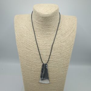 COLLANA CON CIONDOLO ARGENTATO-CM 7