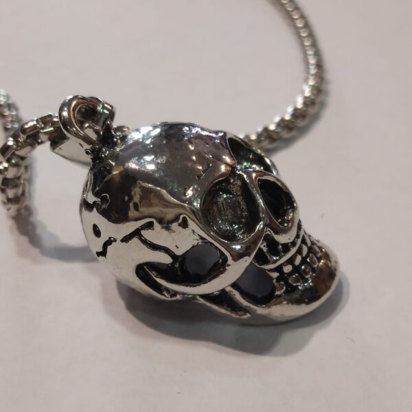 COLLANA CON TESCHIO-CM 2,5 - immagine 2
