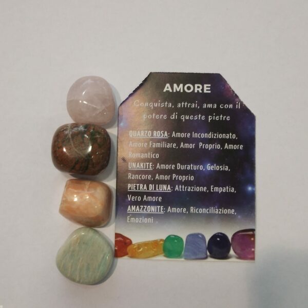 SACCHETTO PIETRE-AMORE - immagine 2