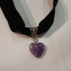 COLLANA CHOKER CON AMETISTA
