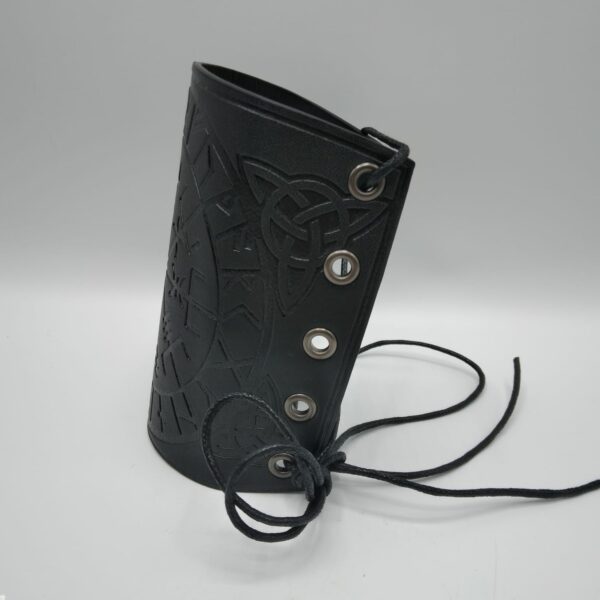 POLSINO IN PELLE CON VEGVISIR - immagine 3