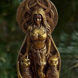 STATUA FREYA DORATA-CM 22