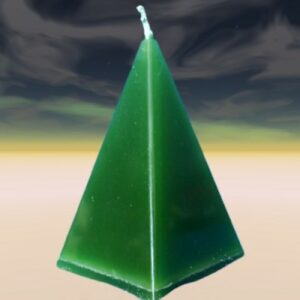 CANDELA PIRAMIDALE VERDE