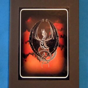 GRIMORIO DELLE STREGHE-DRAGO CON FUOCO