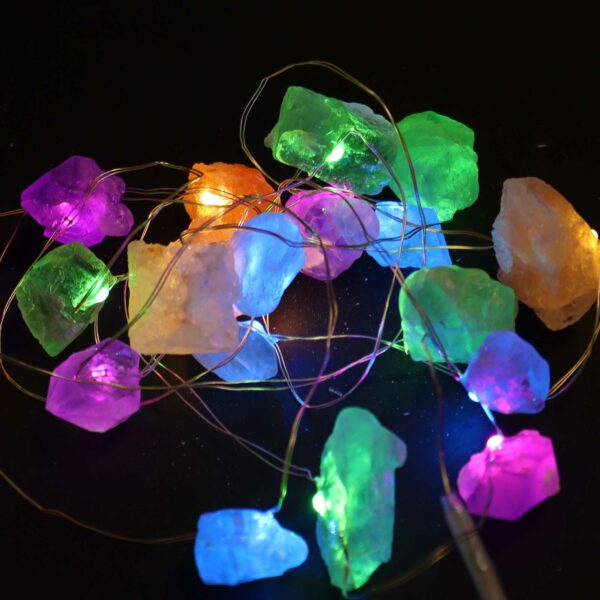 LUCI LED CON MIX DI PIETRE - immagine 2