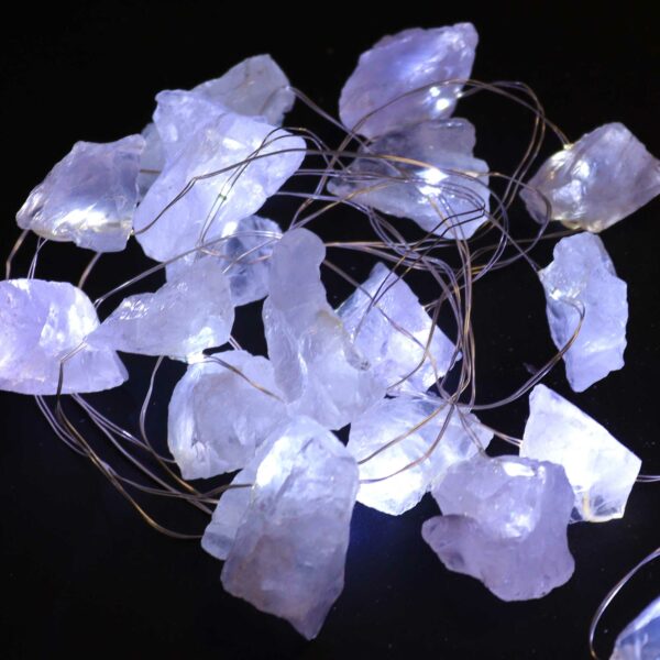 LUCI LED CON CRISTALLO DI ROCCA - immagine 2