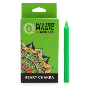 MANIFEST MAGIC CANDLES - HEART CHAKRA