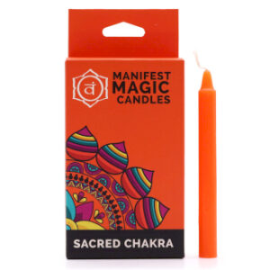 MANIFEST MAGIC CANDLES - SACRED CHAKRA