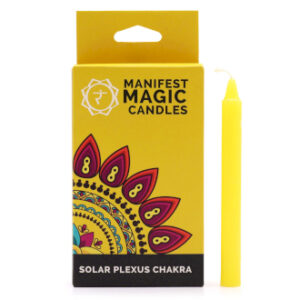 MANIFEST MAGIC CANDLES - SOLAR PLEXUS CHAKRA